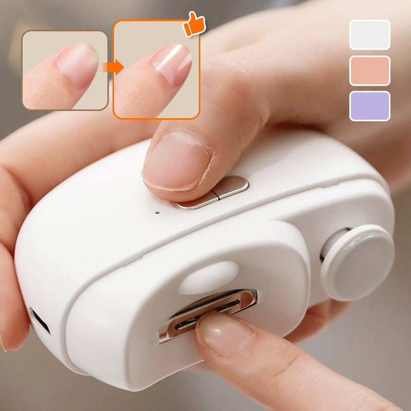 đ Hot Sale 49%OFFđ„3 in 1 Automatic Electric Nail Clipper with PolishingăSafe and convenientă
