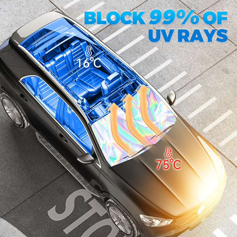 ๐ Summer Hot Sale 50% OFF ๐Laser Car Windshield Sunshade