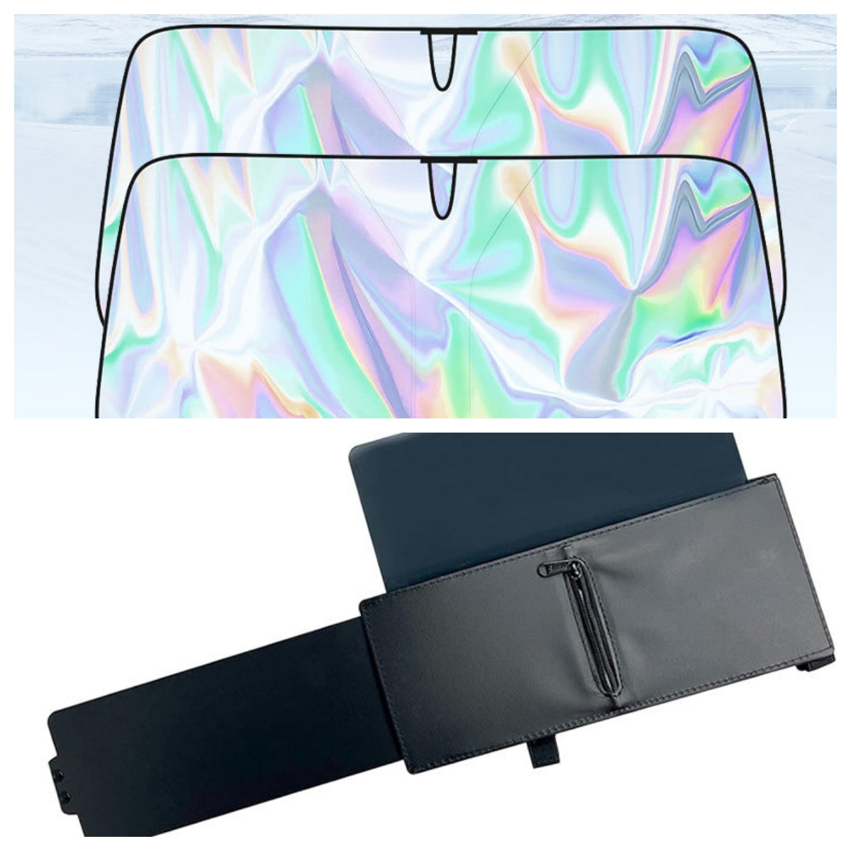 ๐ Summer Hot Sale 50% OFF ๐Laser Car Windshield Sunshade