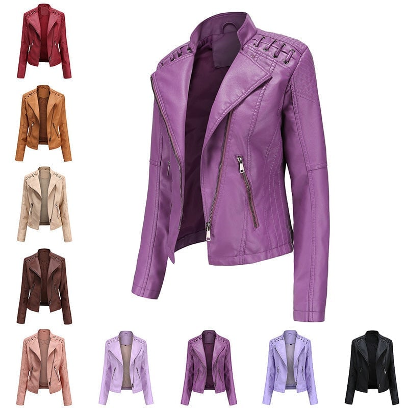 New Arrival- 50% OFF๐๐ฅ Washed Leather Jacket