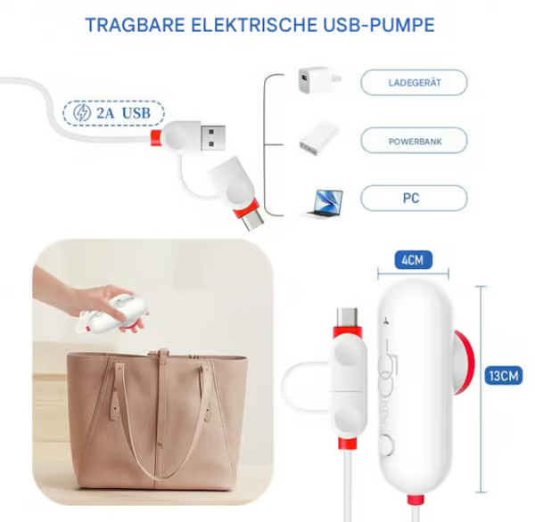 π Hot Sale 50% OFF π₯6-Pack USB Electric Vacuum Compression Bags β Save Space, Travel Light!