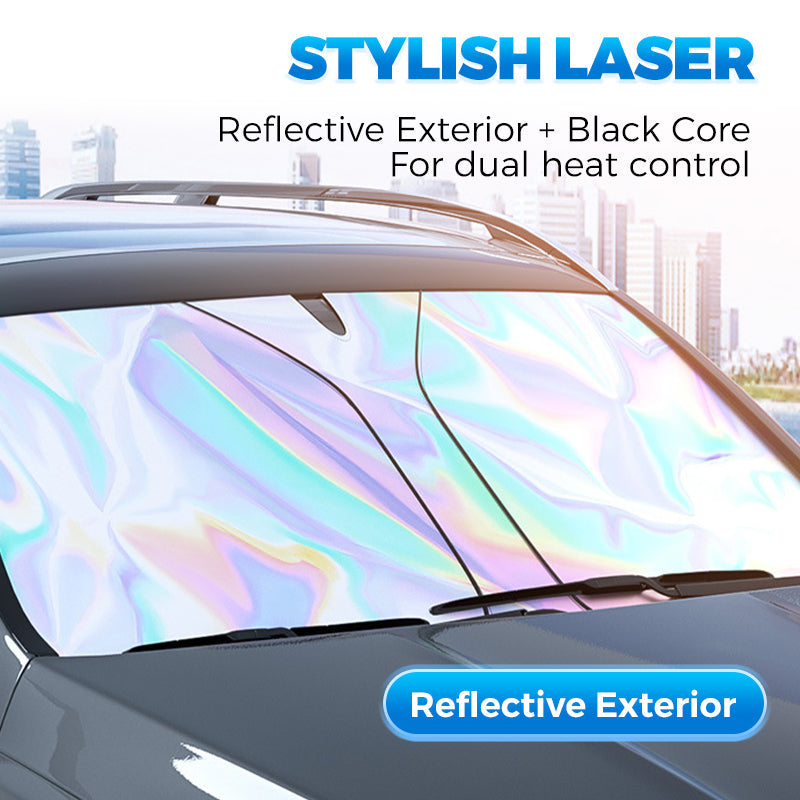 ๐ Summer Hot Sale 50% OFF ๐Laser Car Windshield Sunshade