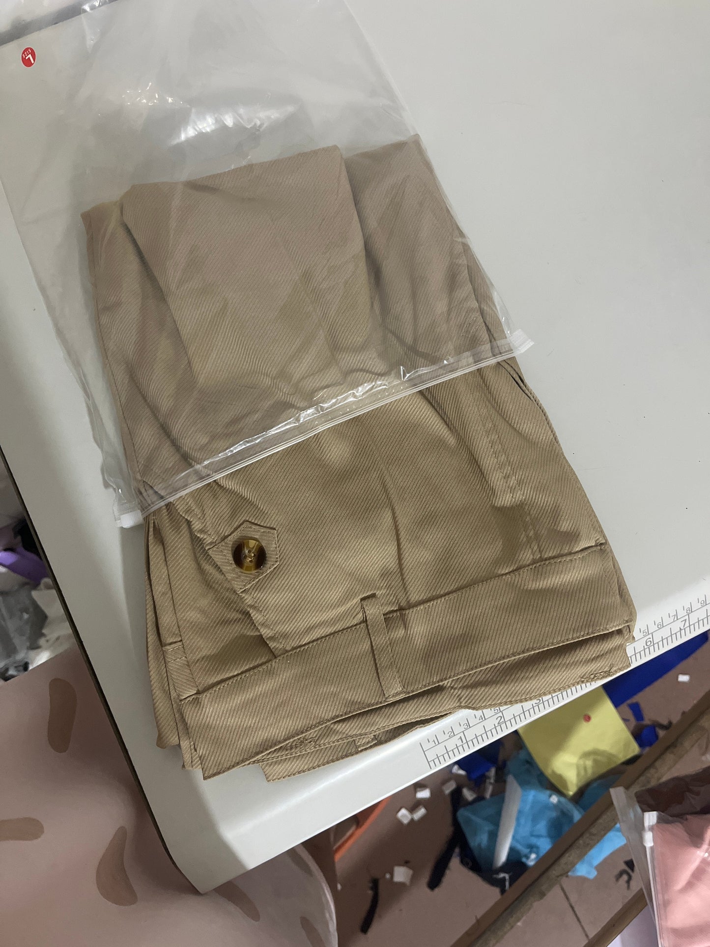 š„2025 HOT SALEš„Stretch Twill Cropped Wide Leg Pants