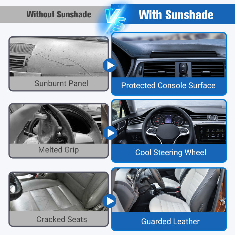 ๐ Summer Hot Sale 50% OFF ๐Laser Car Windshield Sunshade