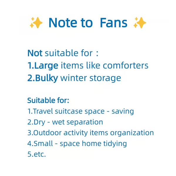 π Hot Sale 50% OFF π₯6-Pack USB Electric Vacuum Compression Bags β Save Space, Travel Light!