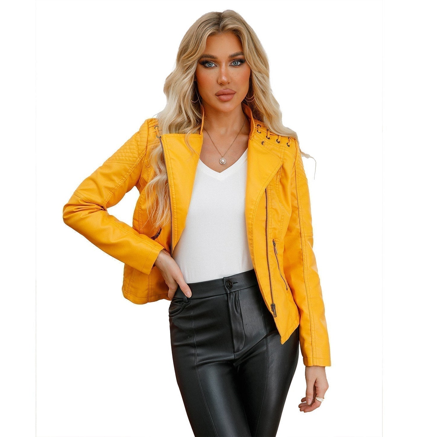 New Arrival- 50% OFF๐๐ฅ Washed Leather Jacket