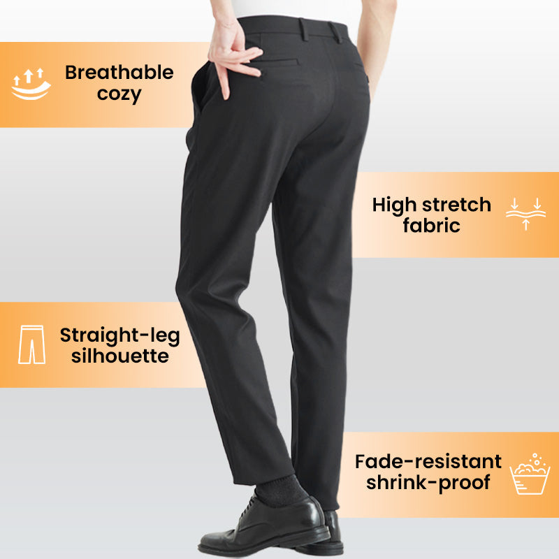 👑 Men's Stretch Iron-free Dress Pants