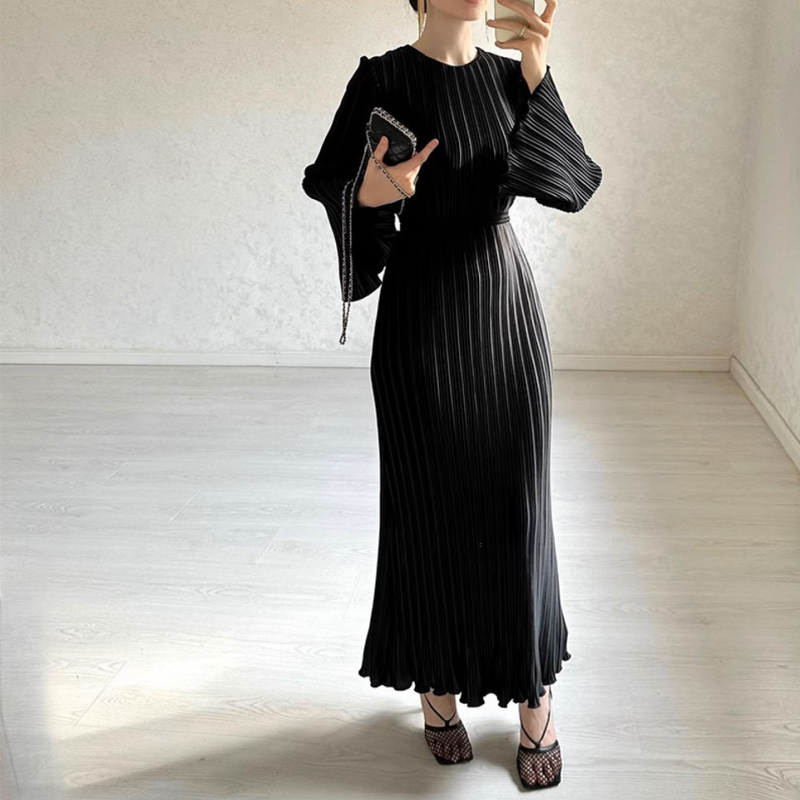 💕New Elegant Flare Sleeves Dress - Timeless & Flattering