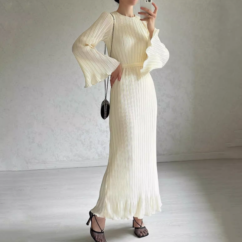 💕New Elegant Flare Sleeves Dress - Timeless & Flattering
