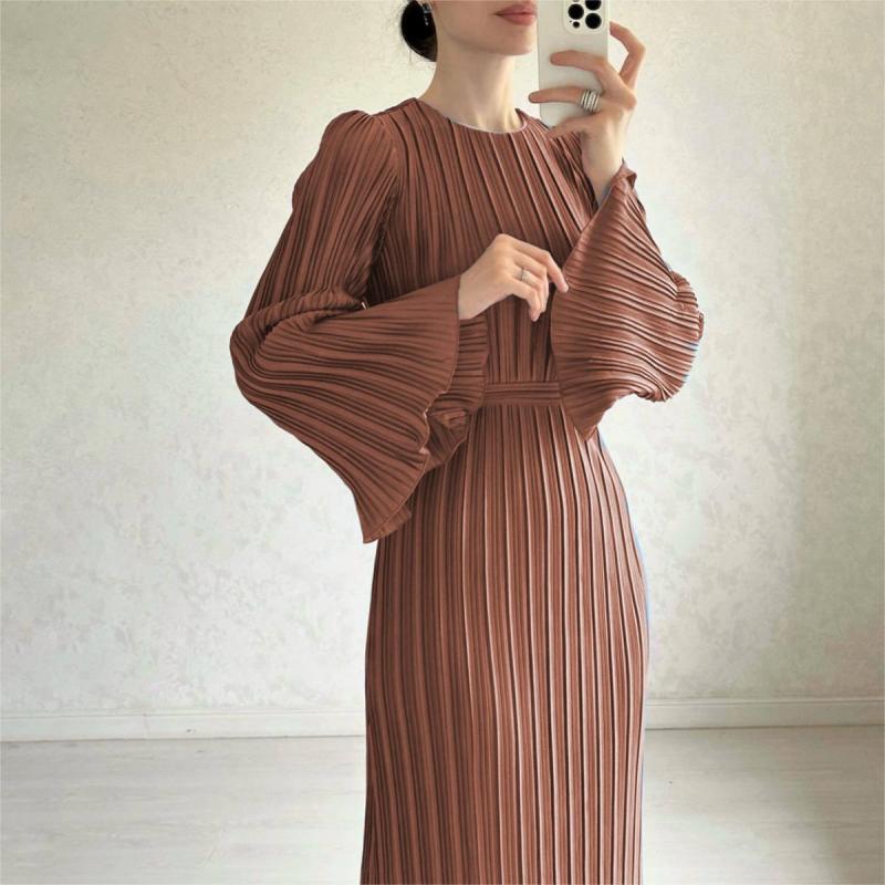 💕New Elegant Flare Sleeves Dress - Timeless & Flattering