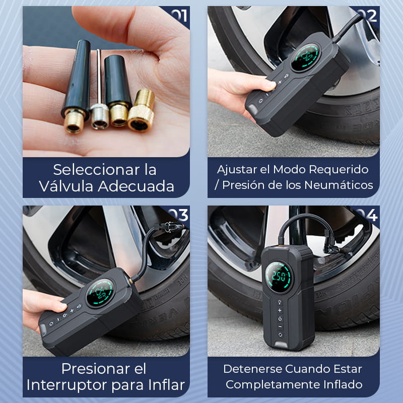 🔥Hot Sale 50% 0FF🍃Emergency starter power bank & car air pump