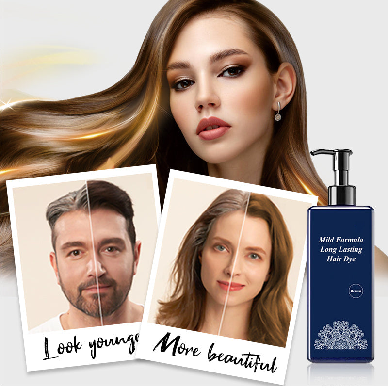 🌿Plant-Based Hair Coloring Cream - Mild Formula Long Lasting