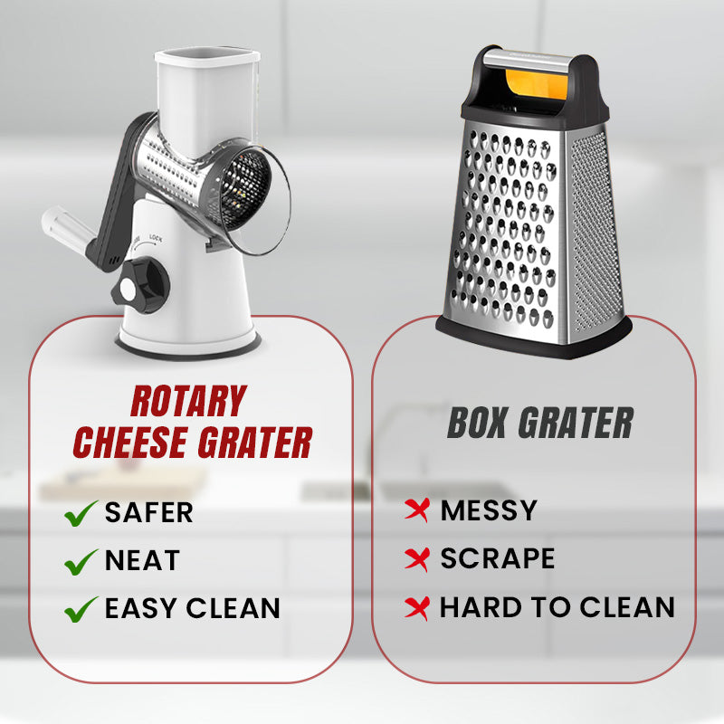 π₯ 2025 Kitchen Sale 50% OFFπ₯ Multifunctional Manual Rotary Grater & Chopper ππ₯