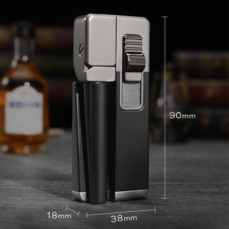 šLimited Time Offerš„Slant Flame Inflatable tobacco Pipe Dual Purpose Lighter