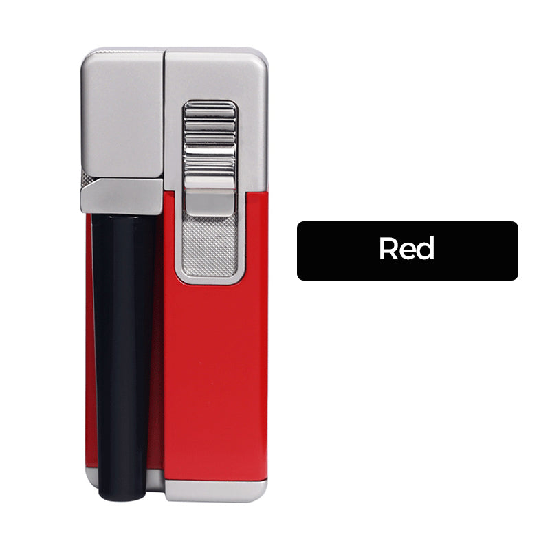 šLimited Time Offerš„Slant Flame Inflatable tobacco Pipe Dual Purpose Lighter