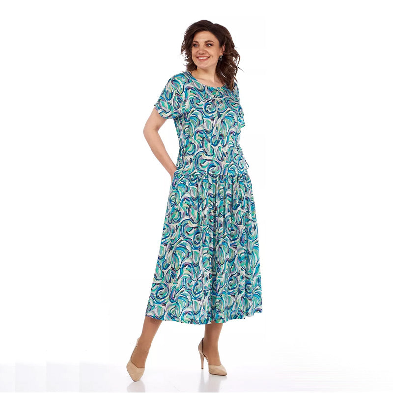 š„Promotion - 49% discountšSummer Patterned Chiffon Dress