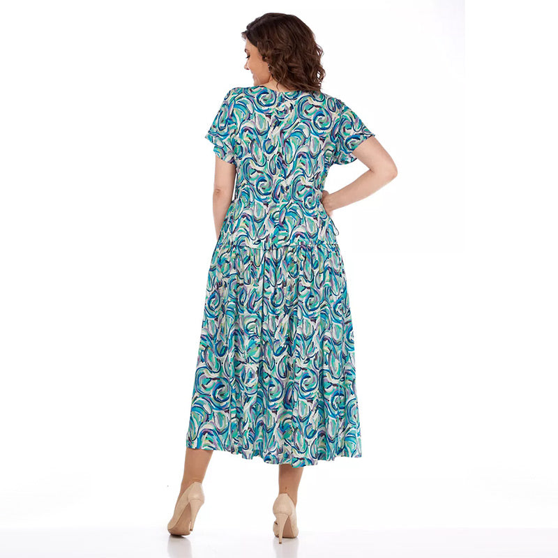 š„Promotion - 49% discountšSummer Patterned Chiffon Dress