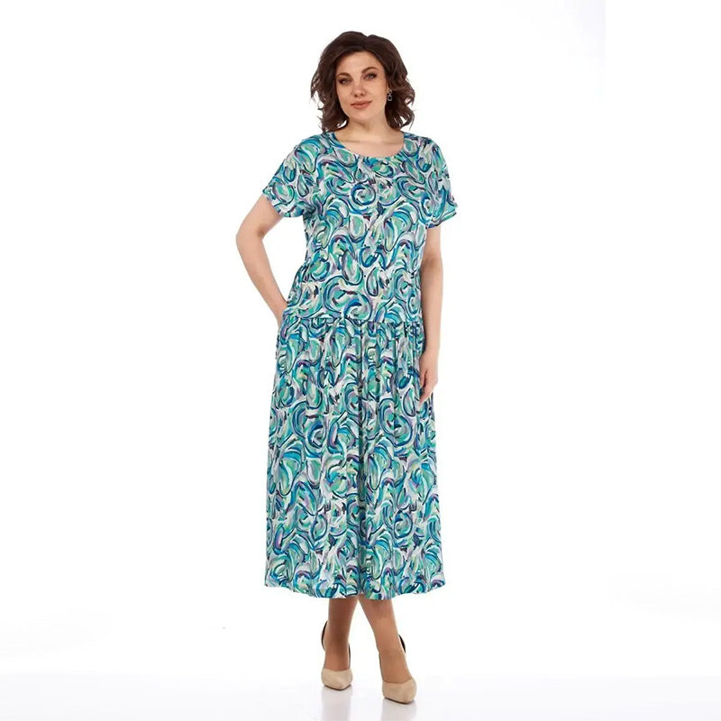 š„Promotion - 49% discountšSummer Patterned Chiffon Dress
