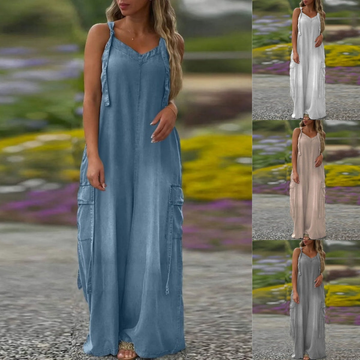 ππ"2025 summer jumpsuit" -50% OFF for a Limited Timeπ Comfortable and Pocket-Friendly, A Summer Must-Have!