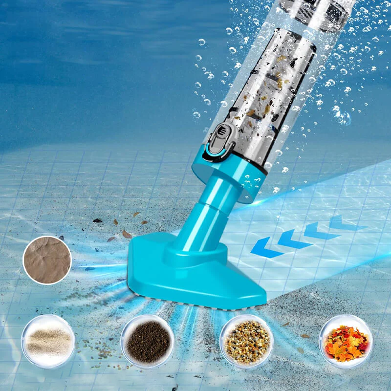 π3-in-1 Cordless Handheld Pool Vacuum Cleaner