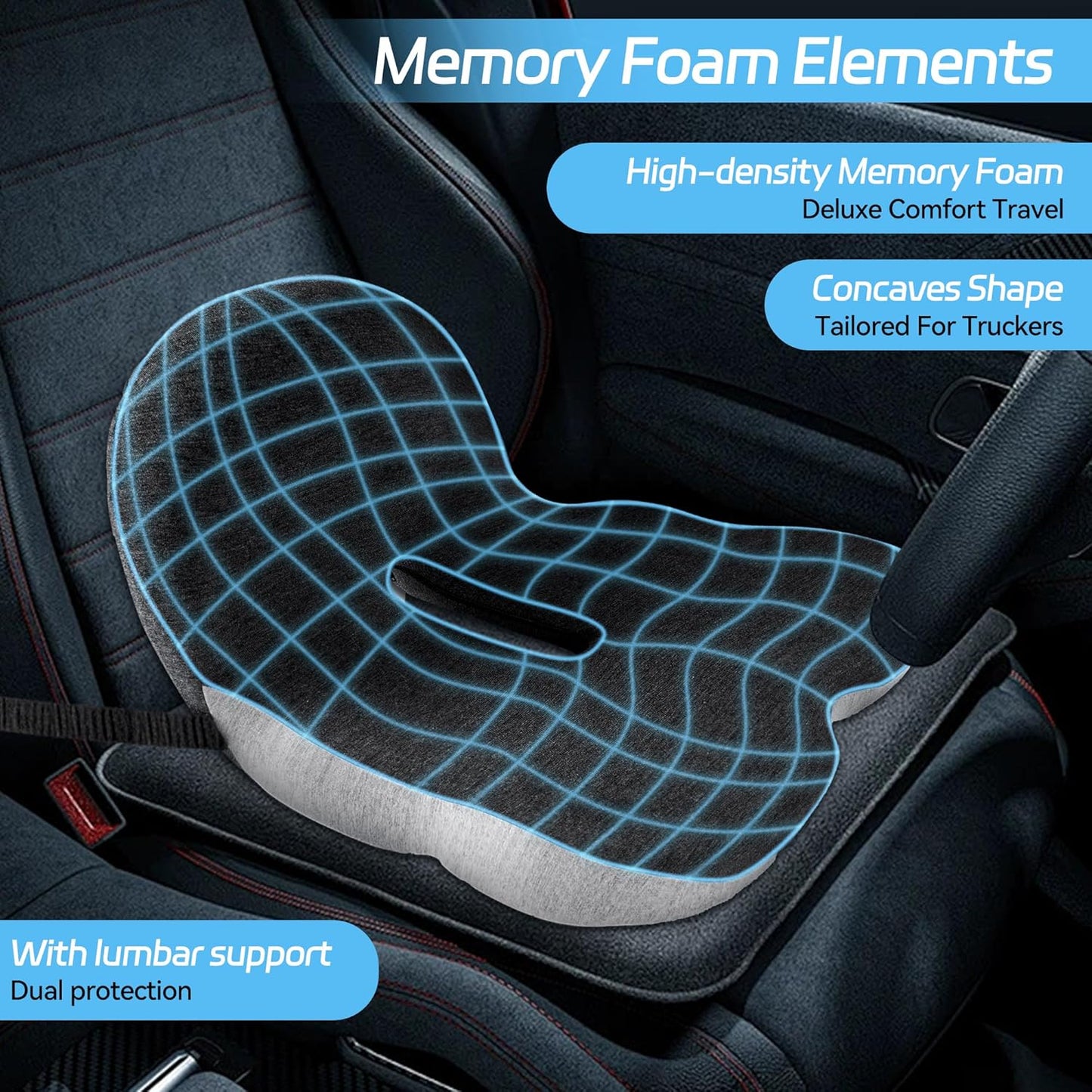 đLimited Sale 50% OFFđNon-Slip Memory Foam Seat