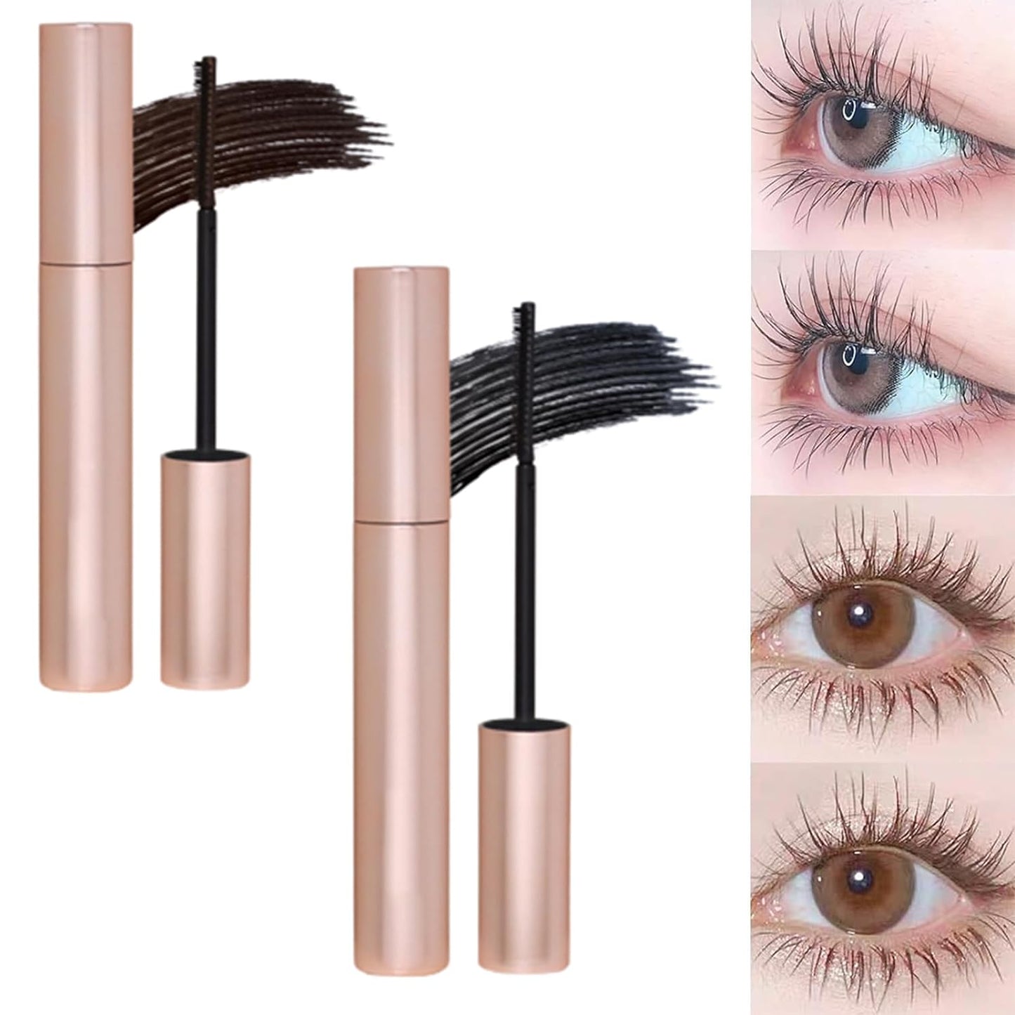 🎁Buy 1 Get 1 Free⏳Each 3.5￡[Waterproof and Non-Smudging] Lengthening and curling long-lasting mascara