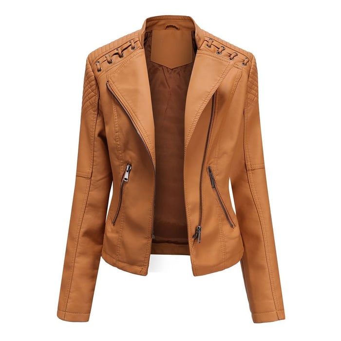 New Arrival- 50% OFF💝💥 Washed Leather Jacket
