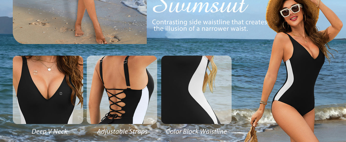 🏖️Pre-Summer Sale 49% OFF🏝️2025 new slim waist one-piece swimsuit