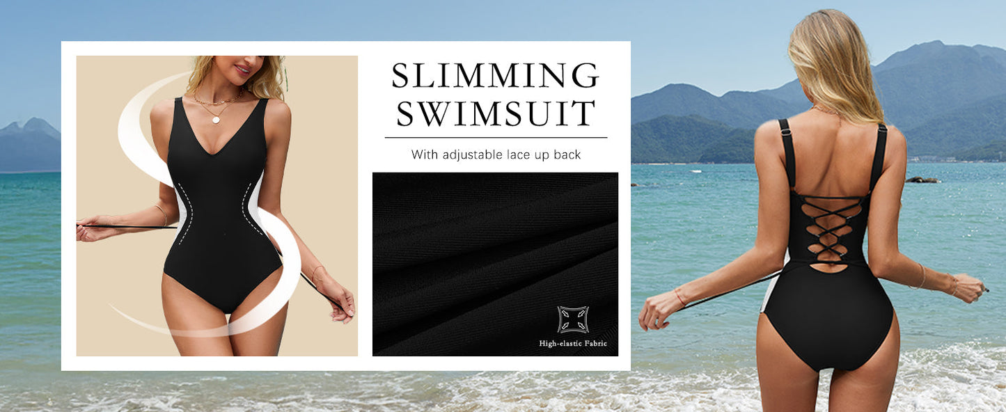 🏖️Pre-Summer Sale 49% OFF🏝️2025 new slim waist one-piece swimsuit
