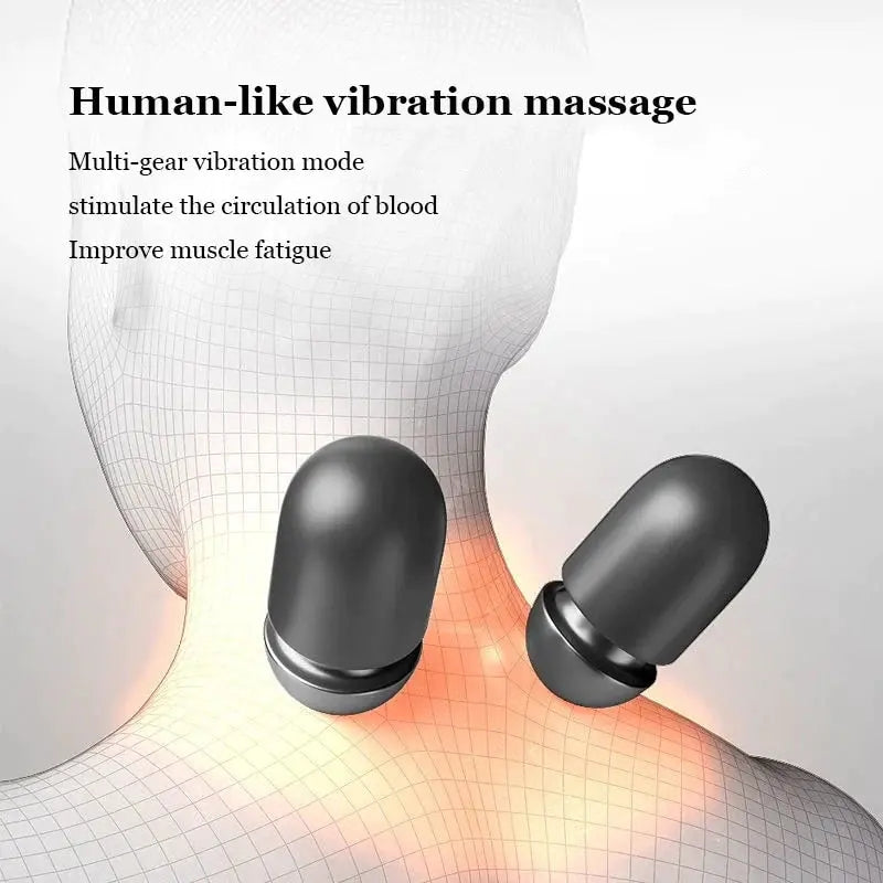 🎁 Enjoy Half Price - Heating Massage Neck Pillow