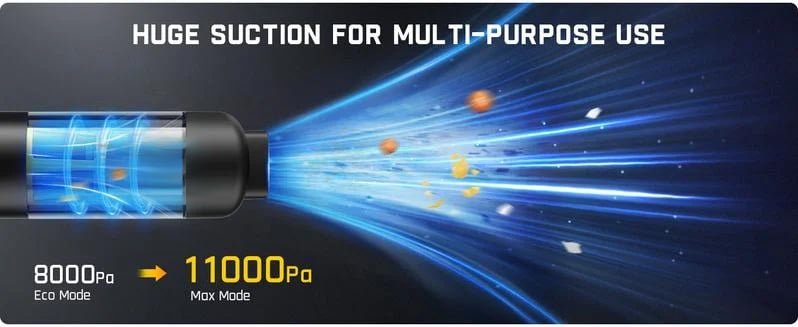 💥Slim V8 Mate Cordless Car Vacuum High Power 12000Pa/30AW