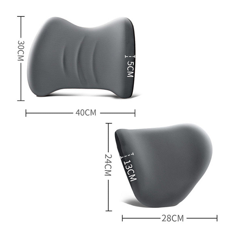 🔥Hot Sale For 50% OFF🔥 Ergonomic Car Seat Headrest & Lumbar Cushion💺