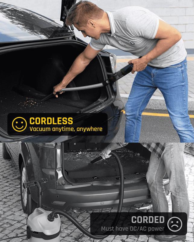 💥Slim V8 Mate Cordless Car Vacuum High Power 12000Pa/30AW