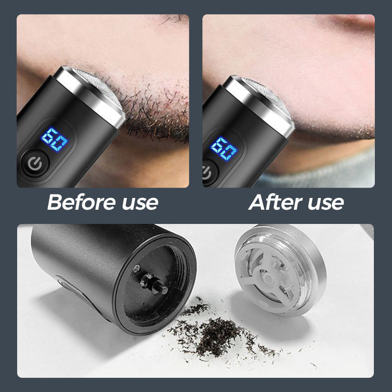 🔥🔥50%OFF🔥Mini Portable Rechargeable Shaver with Digital Display