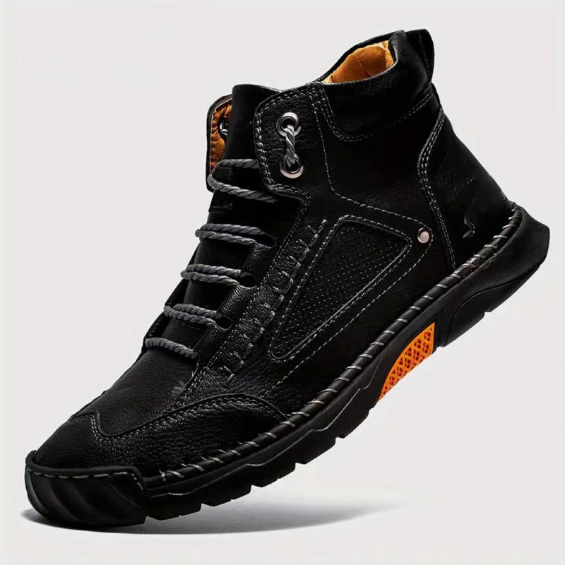💥Hot Sale--50% Off💥Stylish Hand-Stitched Flat Sole Men's Boots💥Ultimate comfort💥