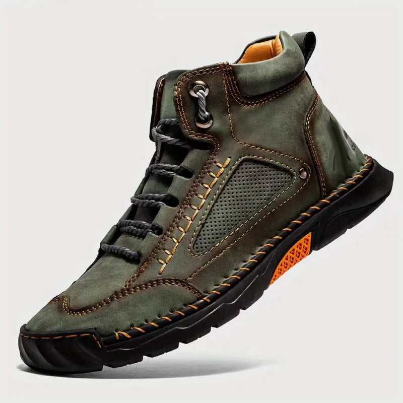 💥Hot Sale--50% Off💥Stylish Hand-Stitched Flat Sole Men's Boots💥Ultimate comfort💥
