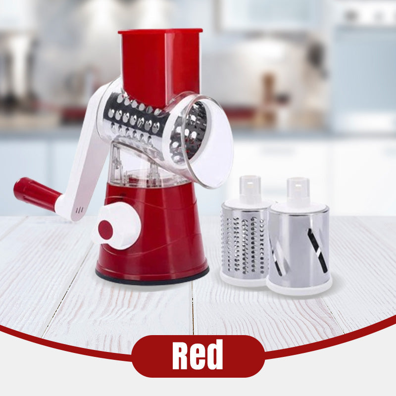 🔥 2025 Kitchen Sale 50% OFF🔥 Multifunctional Manual Rotary Grater & Chopper 🚀🥕