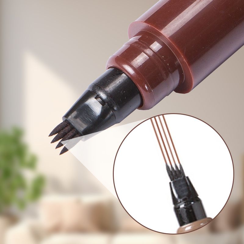 Waterproof Four-tip Beard and Eyebrow Pen✨