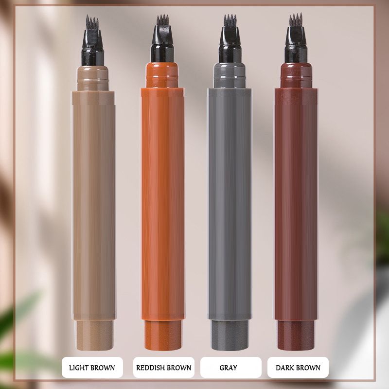 Waterproof Four-tip Beard and Eyebrow Pen✨