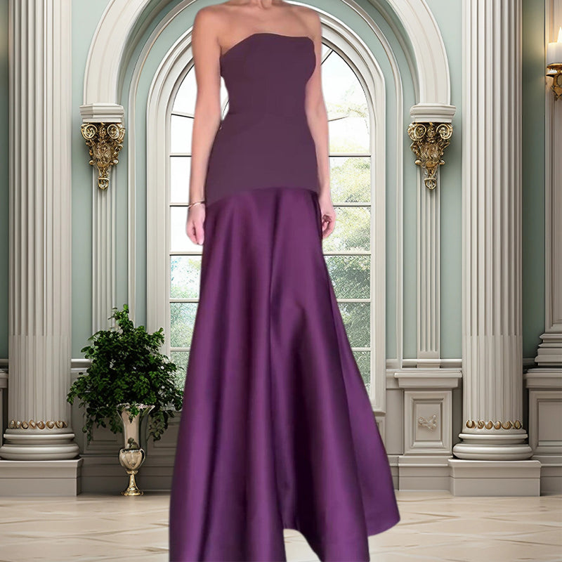 💃Elegant Off-Shoulder A-Line Long Dress