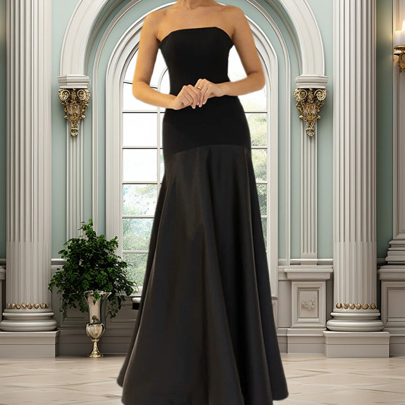 💃Elegant Off-Shoulder A-Line Long Dress