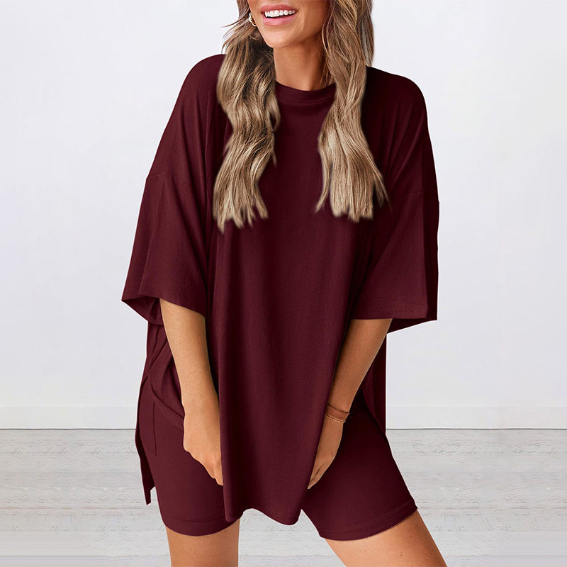 💥🍧Summer Hot Sale 50%OFF💞Women's Summer Casual Loose Two-piece Set