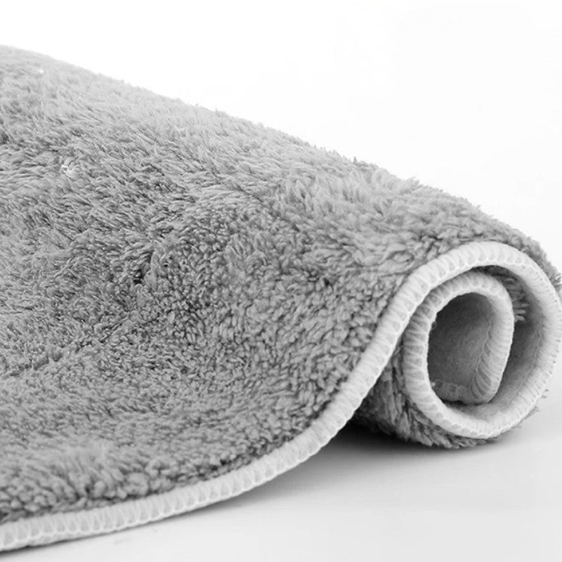 🔥Hot Sale 50% OFF⏳Flat Mop with Stainless Steel Handle with Reusable Washable Mop Cloths