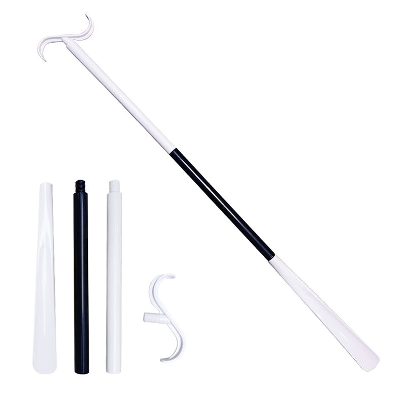 🔥Hot Sale🔥Adjustable Long Shoe Horn with Sock Remover for Seniors