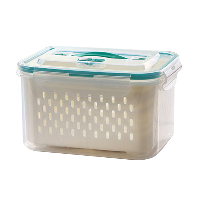 🔥Summer Hot Sale 50％ OFF💝2 in 1 Draining Fresh-Keep Food Container