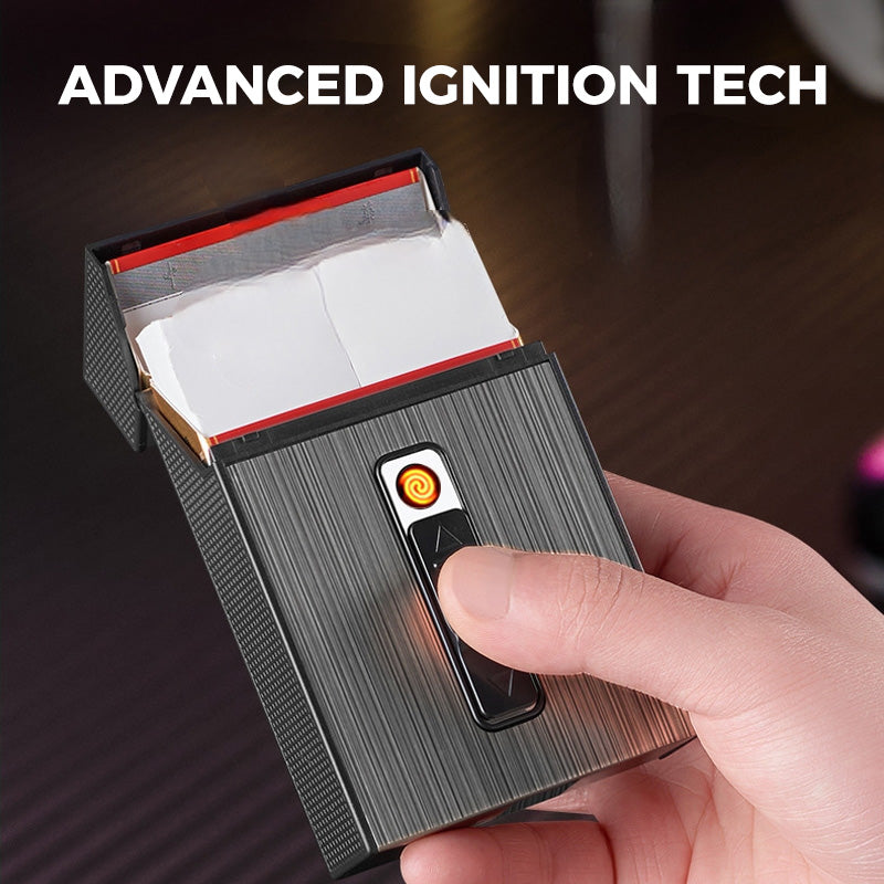 🔥Last Day 50% OFF🔥Cigarette Case with Lighter